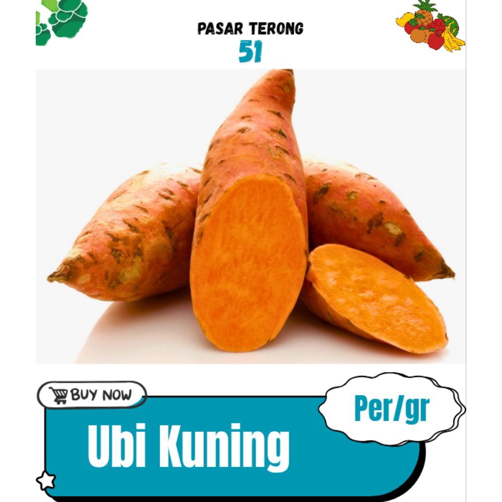 Ubi Jalar Orange Makassar