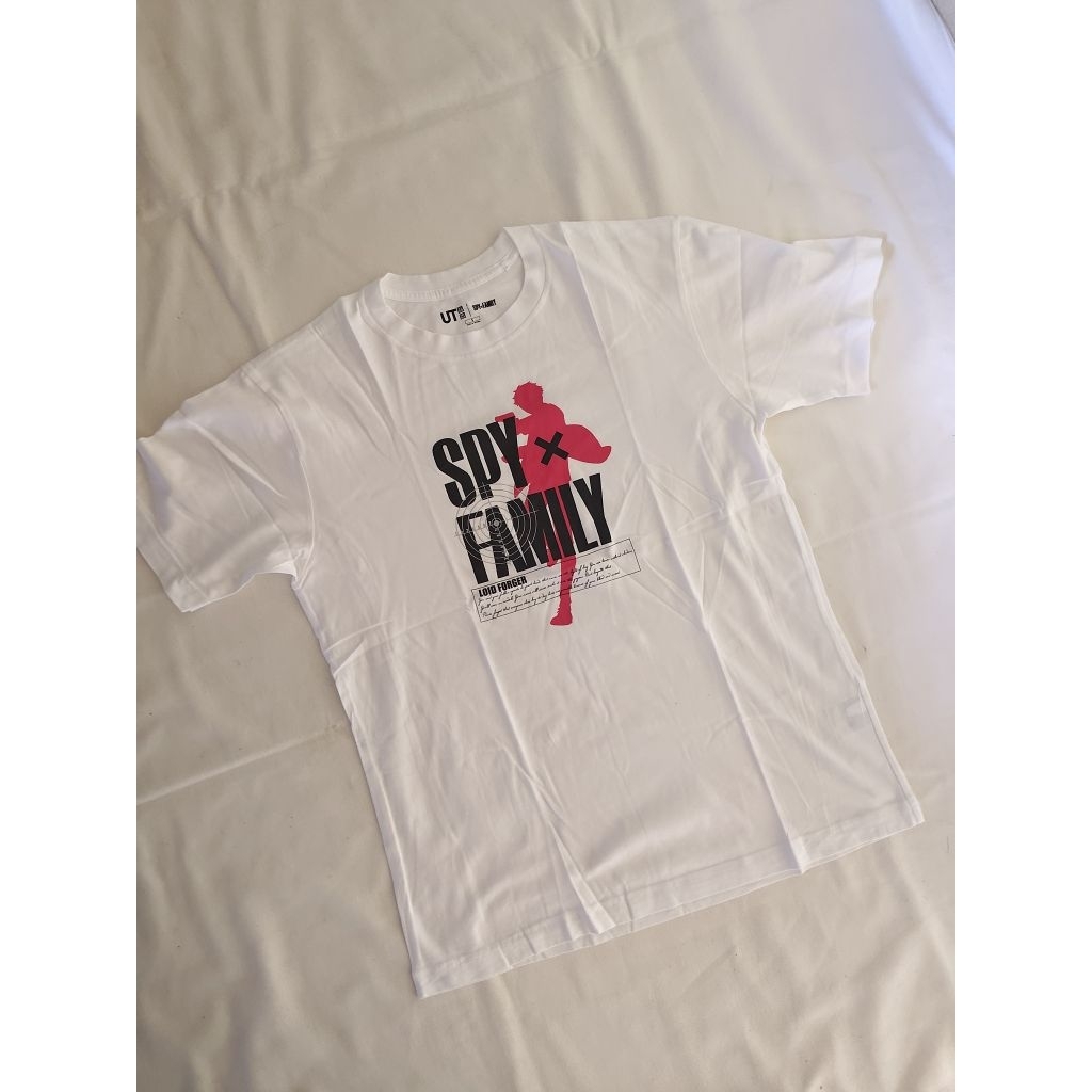 Baju Kaos Uniqlo Colab Anime Spy X Family
