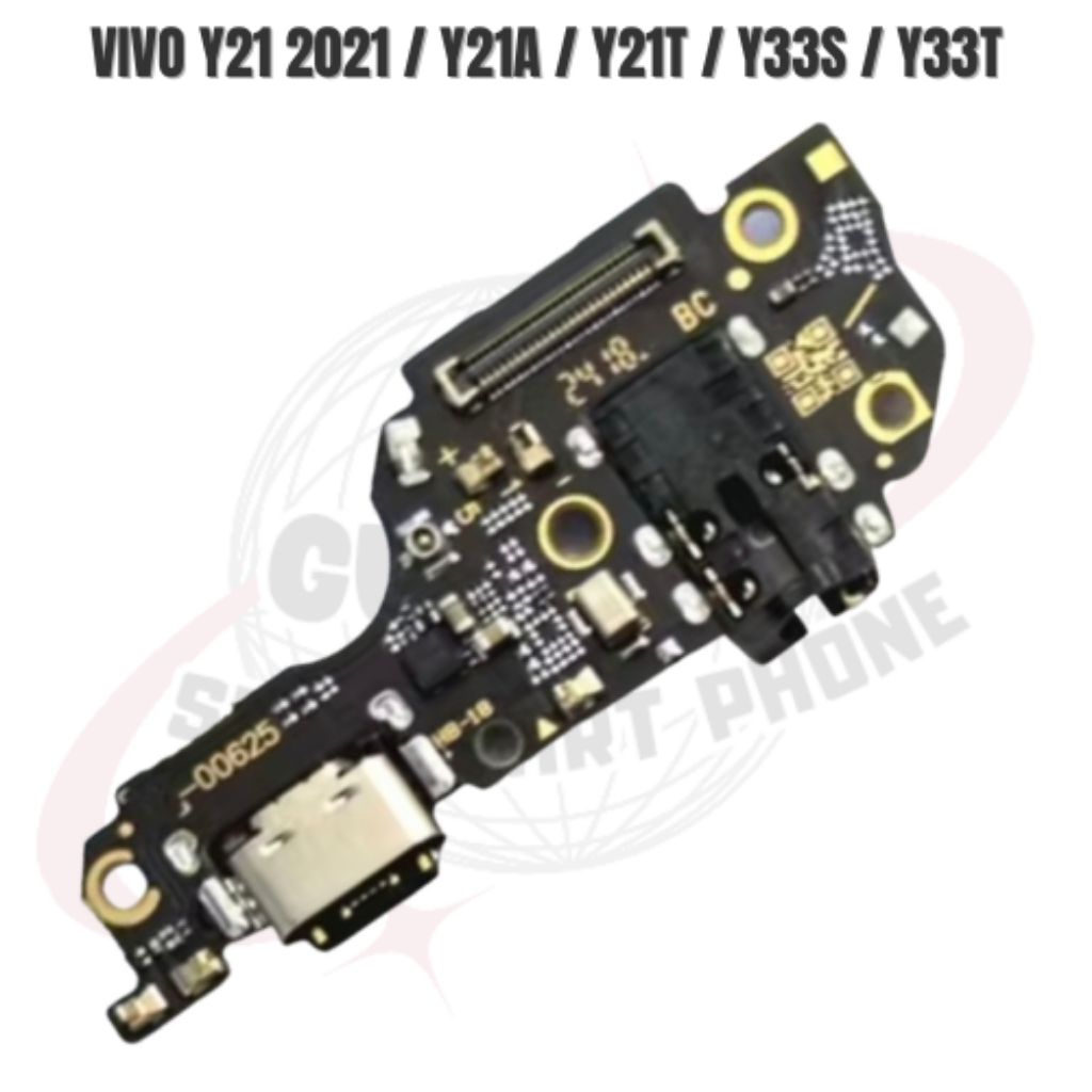 FLEXIBLE CHARGER CON CAS PAPAN CAS VIVO Y21 2021 / Y21A / Y21T / Y21S / Y33S / Y33T ORIGINAL