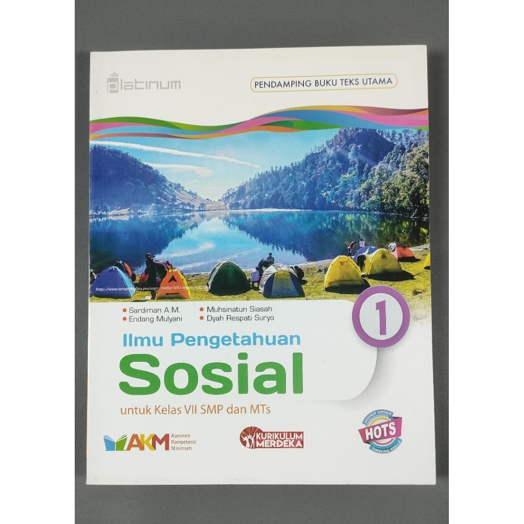Buku IPS kelas 7 / Buku SMP Kelas 7 Platinum - Penerbit Tiga Serangkai Kurikulum Merdeka