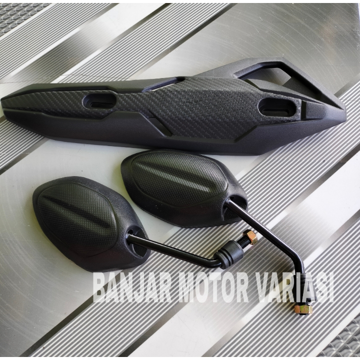 BANJAR MOTOR PAKET SPION STANDAR BEAT +  TAMENG KNALPOT AIRBLADE BEAT FI ESP POP KARBU BEAT STREET D