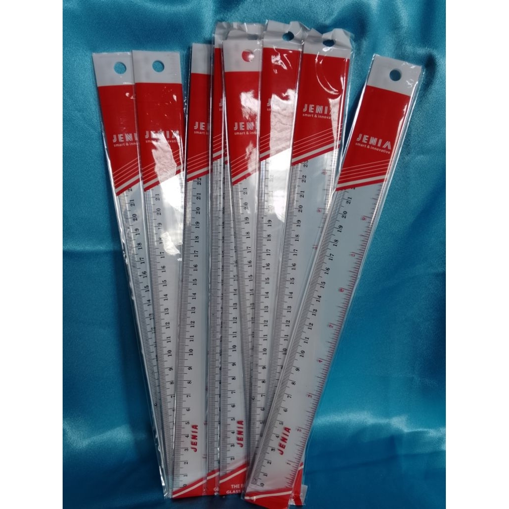 

Promo Cuci Gudang" Penggaris Jenia 30cm dan 20cm