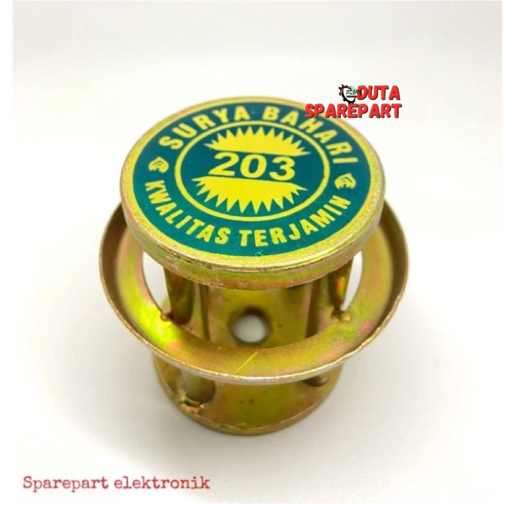 Kepala kompor semawar 203 - Dudukan ring kompor mawar 203