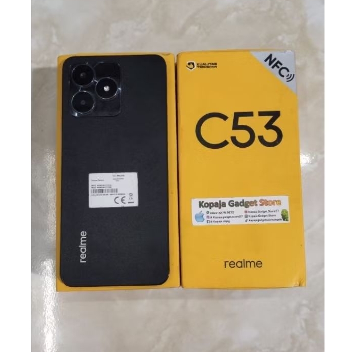 Realme C53 6/128 second fullset