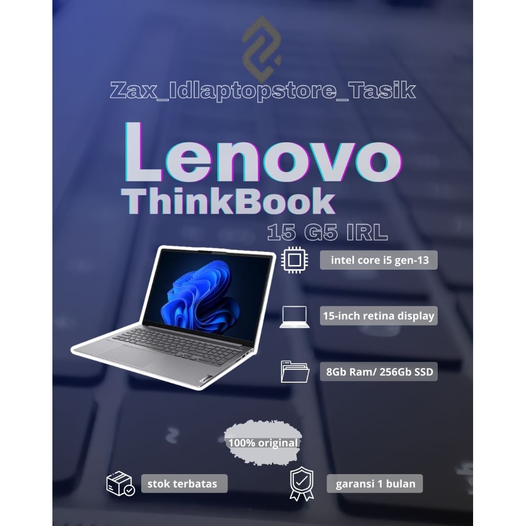 LENOVO THINKBOOK 15 G5 IRL RAM 8GB | SSD 256GB