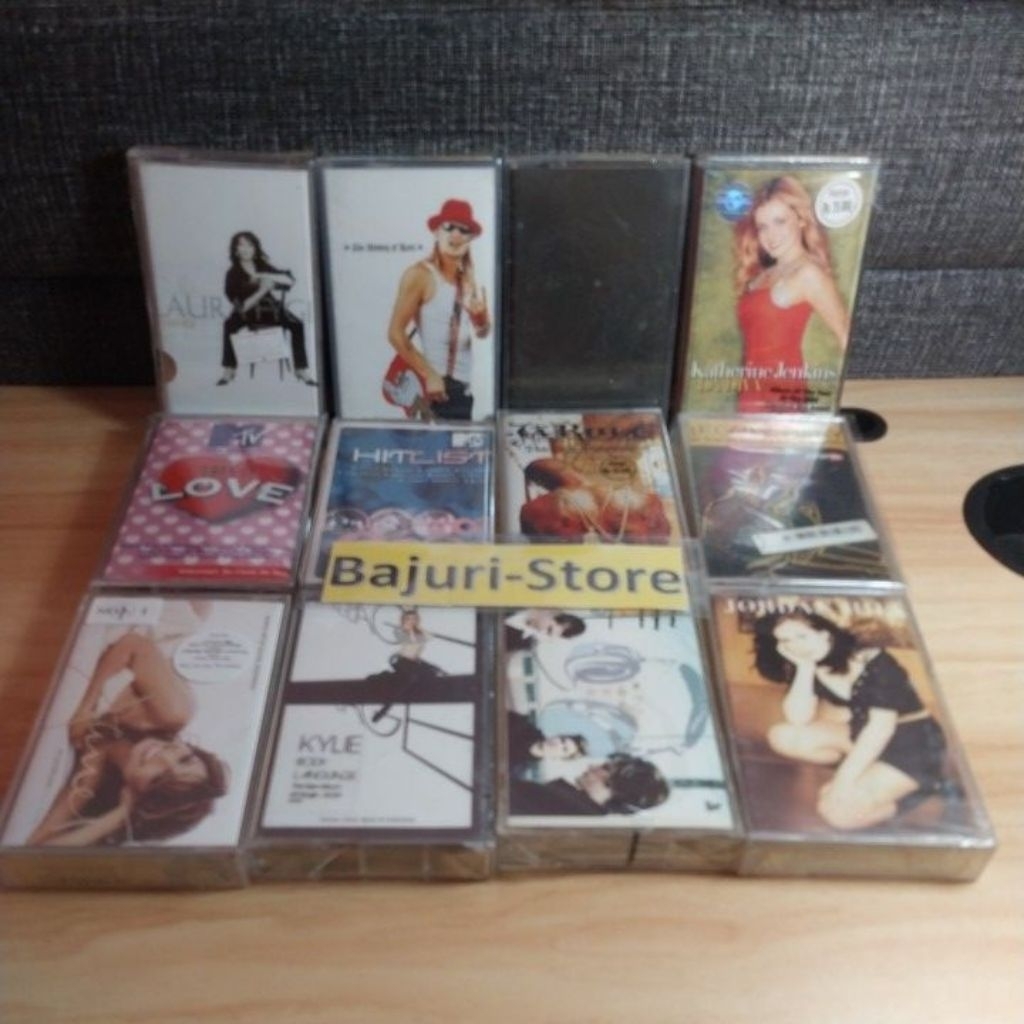 Kaset Pita Barat "Laura FYGI" "KId Rock" "Ken Hirai" "Katherine Jenkins" "MTV Love" "JA Rule" "Janne