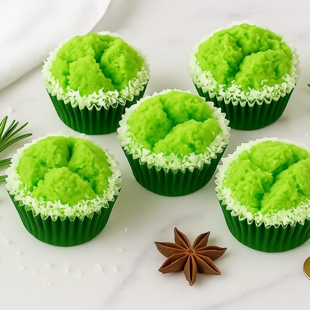 

bolu kukus pandan kelapa