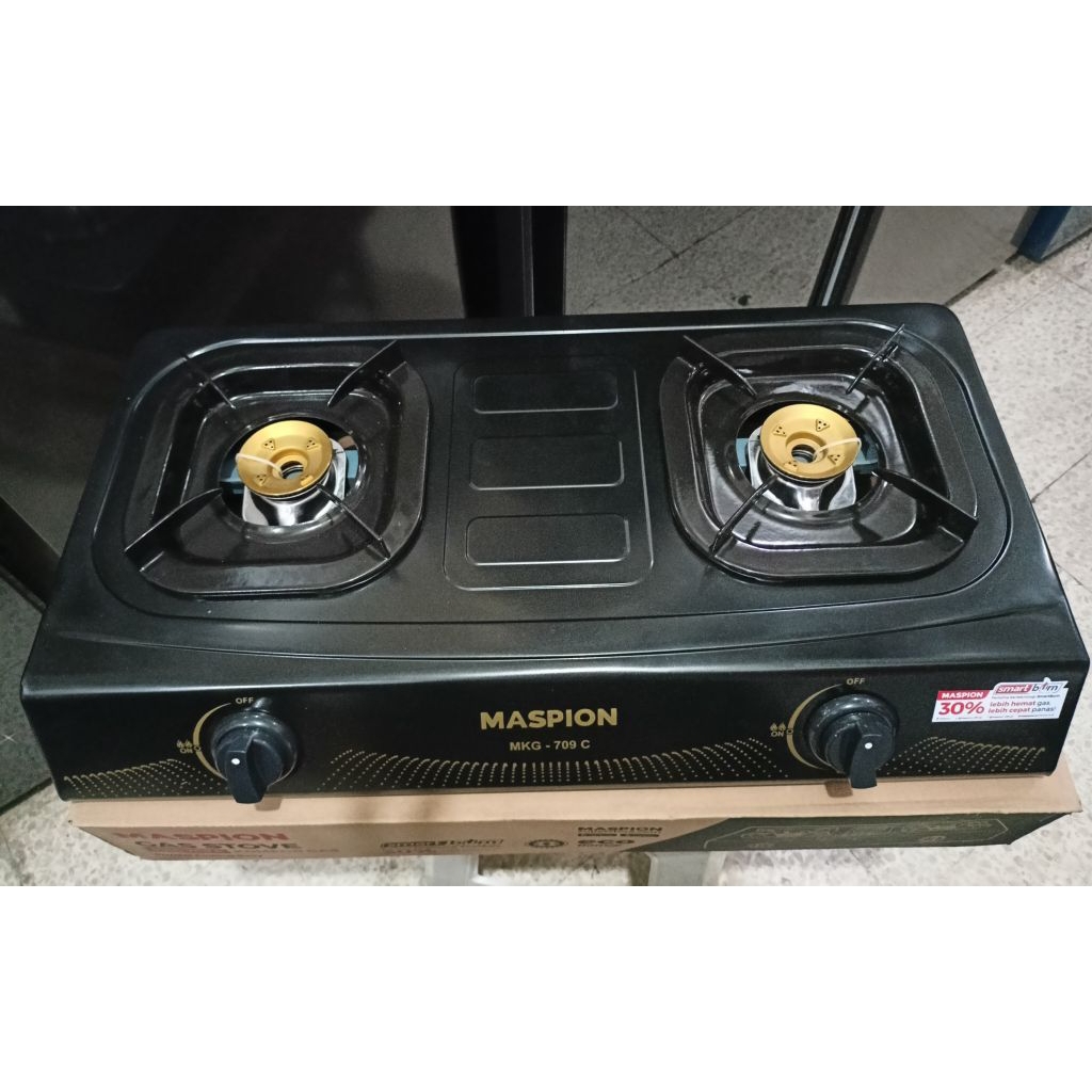 Kompor Gas MASPION MKG-709 C. Kompor Gas 2 Tungku