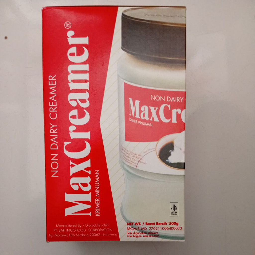 

Max Creamer ( Non Dairy creamer ) 500gr