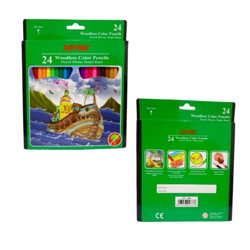 

Pensil Warna Joyko Isi 24 Pensil Warna Kayu