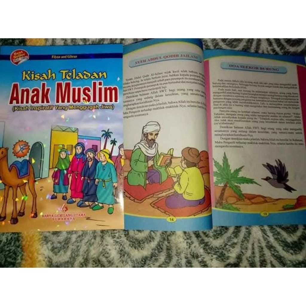Buku cerita anak muslim. Buku kisah teladan anak muslim