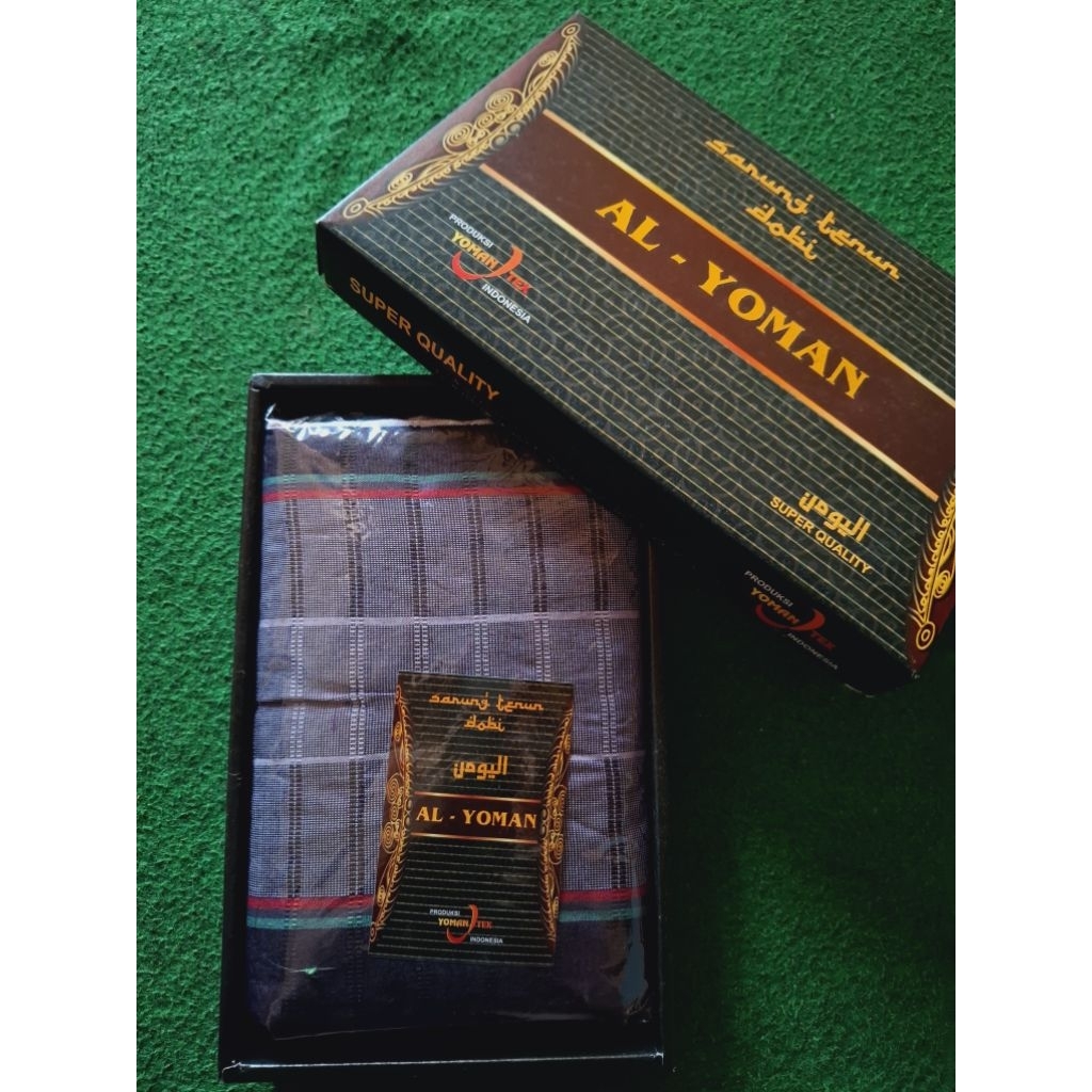[NEW] SARUNG TENUN DOBI AL YOMAN (YOMAN TEX) – SARUNG SHOLAT MOTIF UNIK | ADEM & NYAMAN DIPAKAI