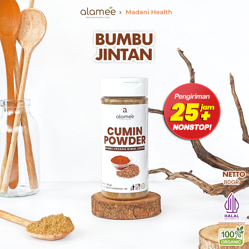 

ALAMEE Bumbu Dapur Jintan Bubuk Cumin Powder Bumbu Dapur Instan Jinten Ground Caraway Rempah Masak