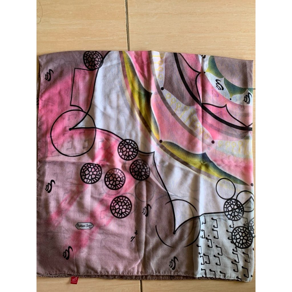 Rabbani Scarf Segi Empat Motif