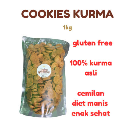 

cemilan snack curah cookies kurma diet sehat gluten free rendah gula