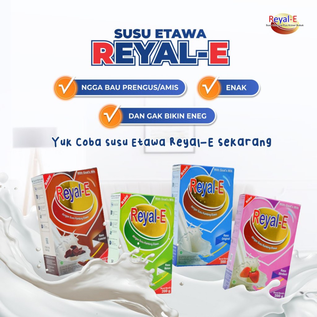 

Susu Kambing Etawa Bubuk 200 gram Asli Original Untuk Kesehatan Dewasa Anak anak