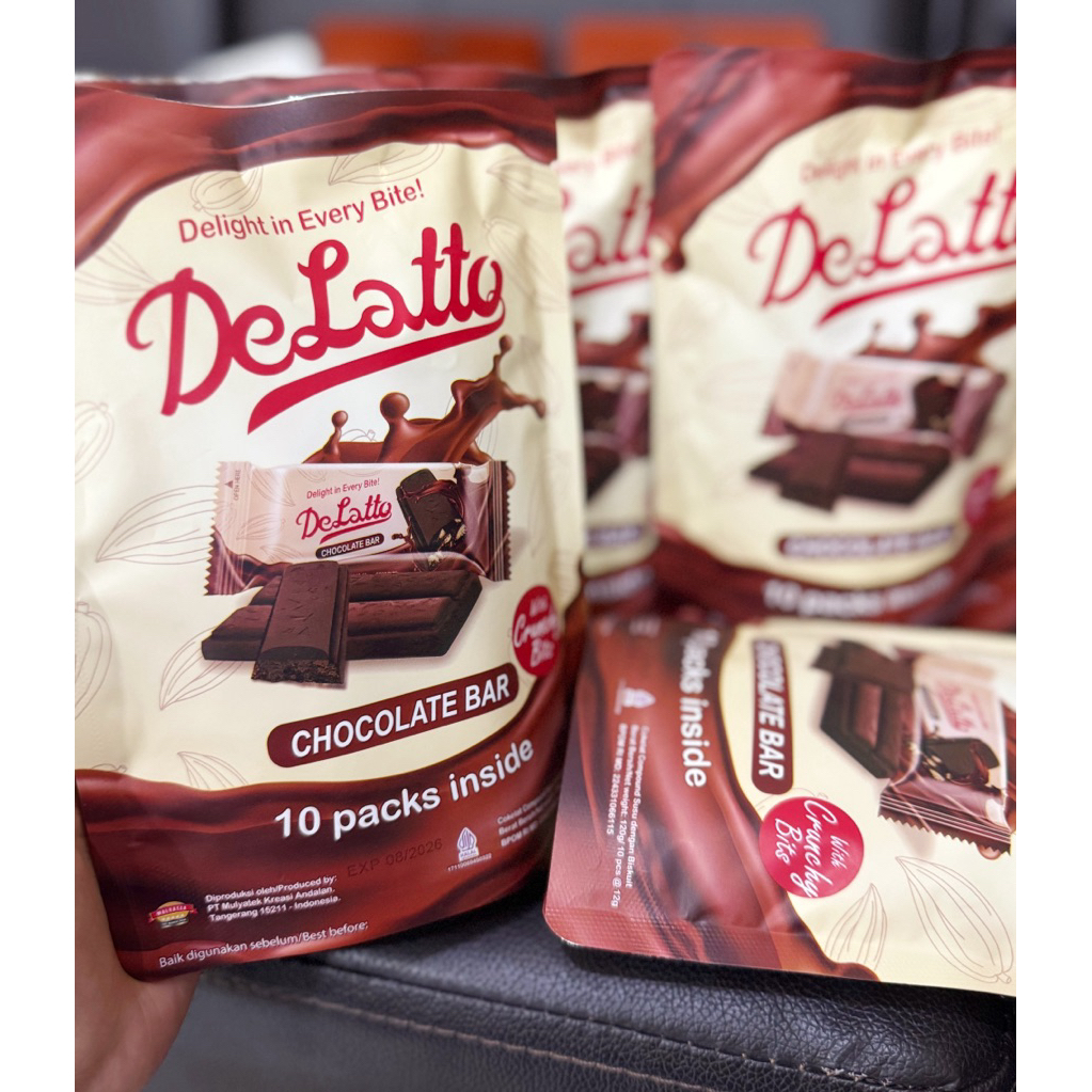 

CemilanBintan ( Delatto Choco Bar isi 10 Coklat bar)