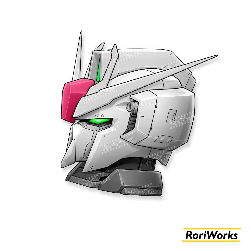 

Stiker Kiss cut - Zeta Gundam 3A Head (White Zeta)