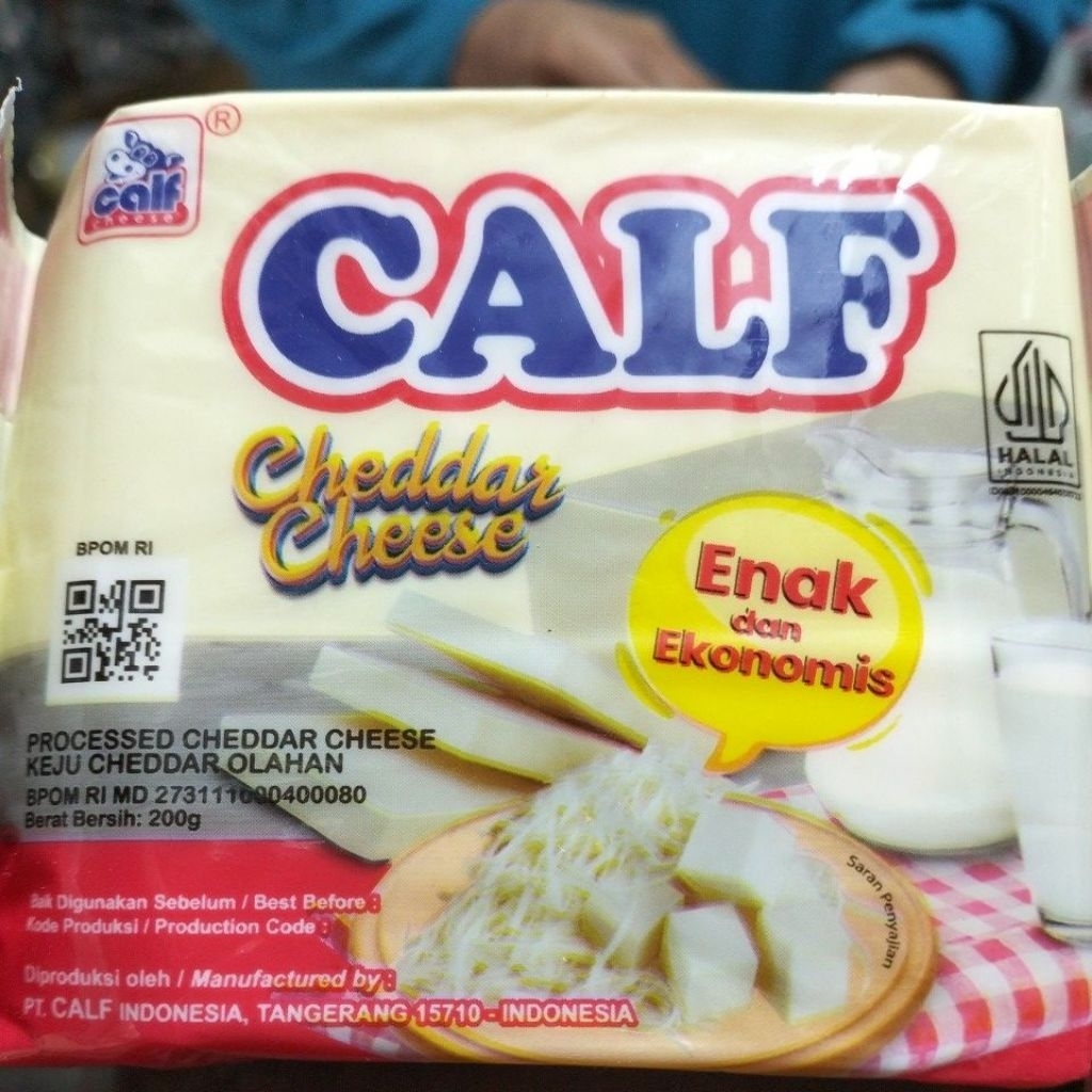 

keju calf cheddar 1pcs 200g