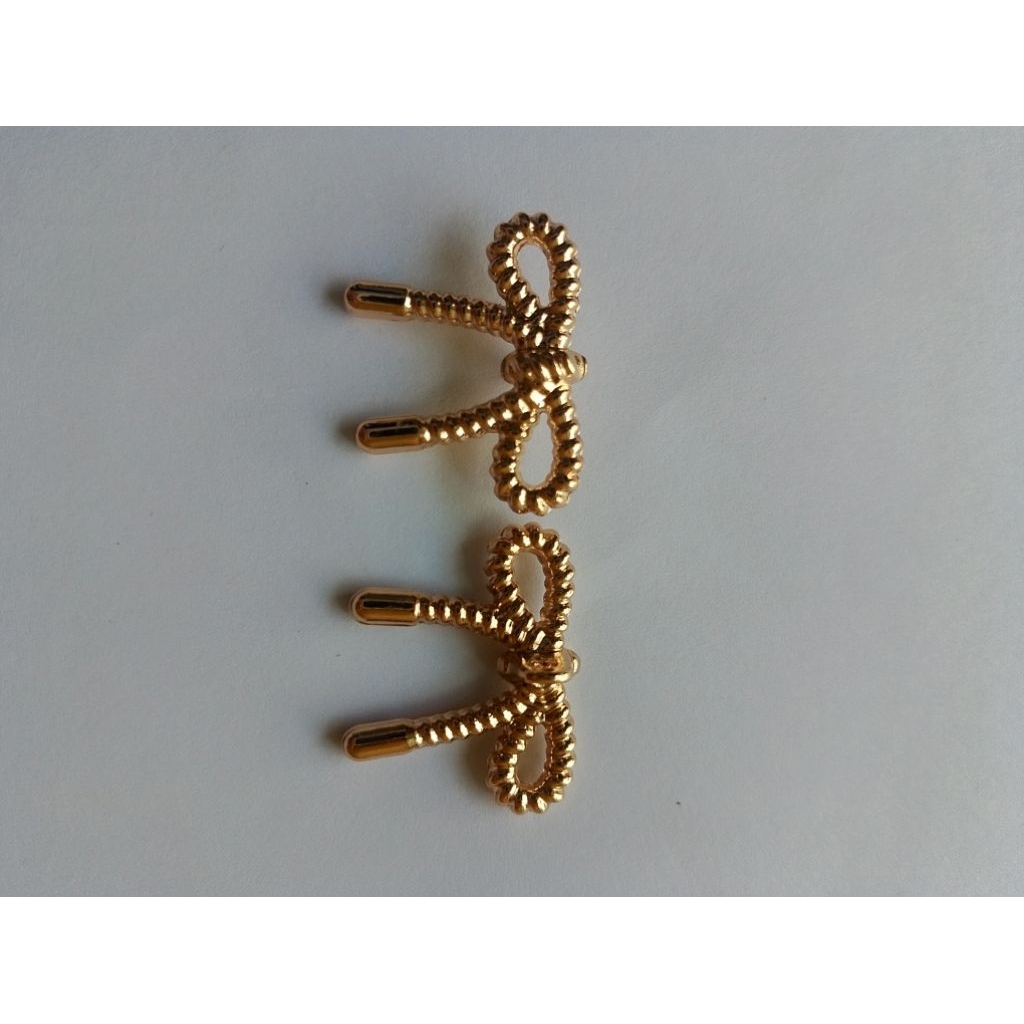 kancing pita/ hiasan tas baju bentuk pita