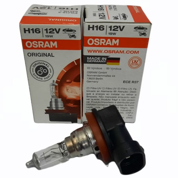 Bohlam Osram Lampu Depan Mobil Foglamp FogLamp H16 12V 19W 64219