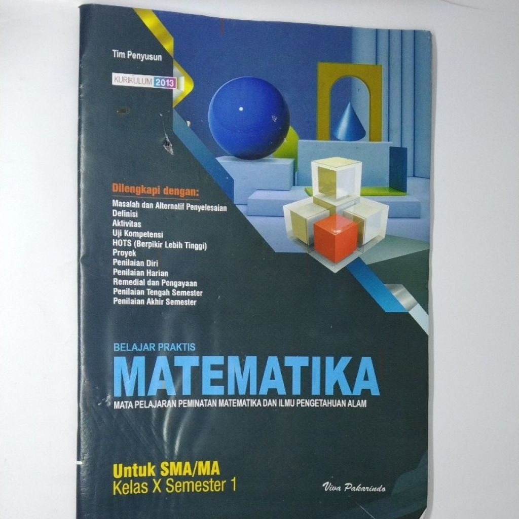 LKS SMA MA MATEMATIKA PEMINATAN KELAS 10 SEMESTER 1 KURIKULUM K13