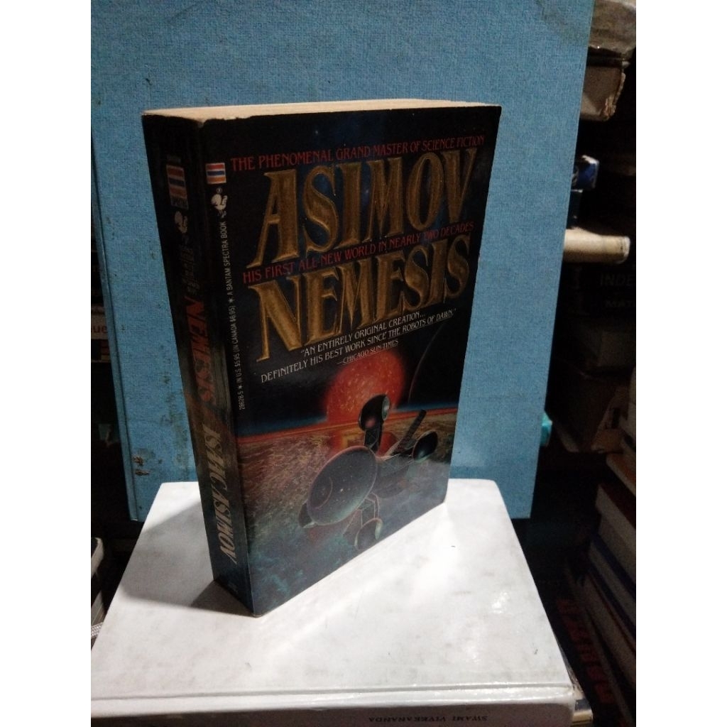 Novel Science Fiction Nemesis by Isaac Asimov