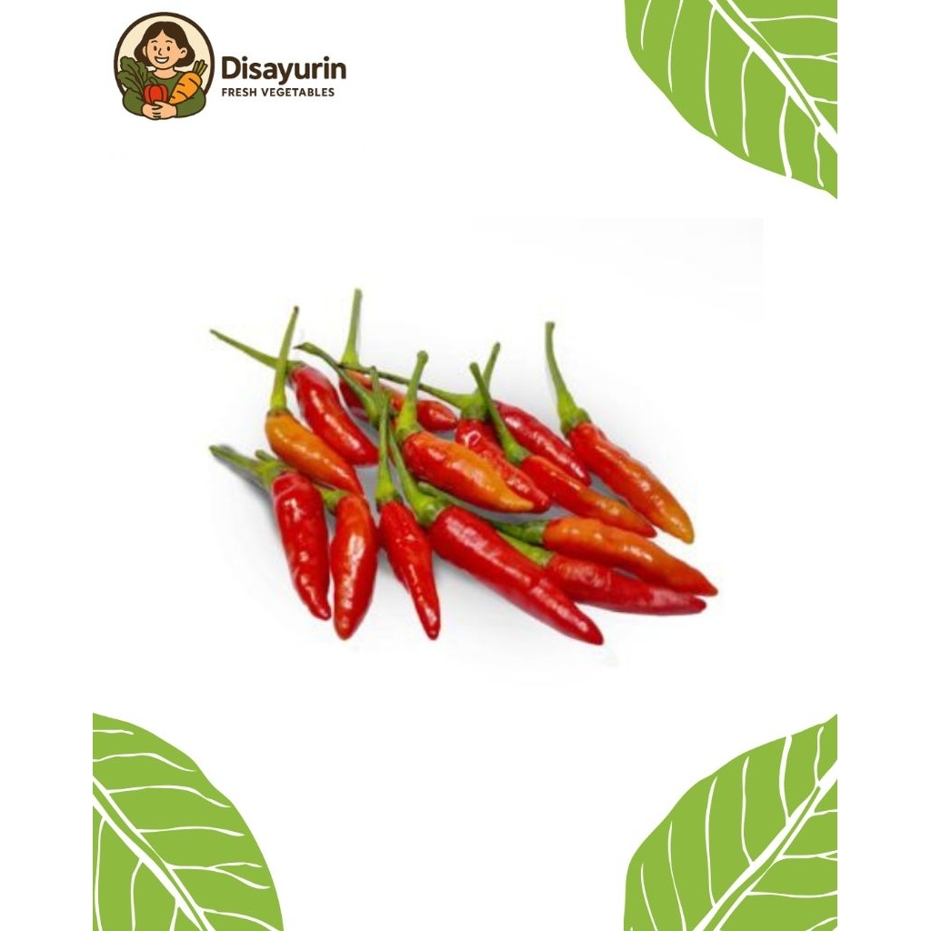 

Cabe Rawit Merah Segar ( 100 Gr )