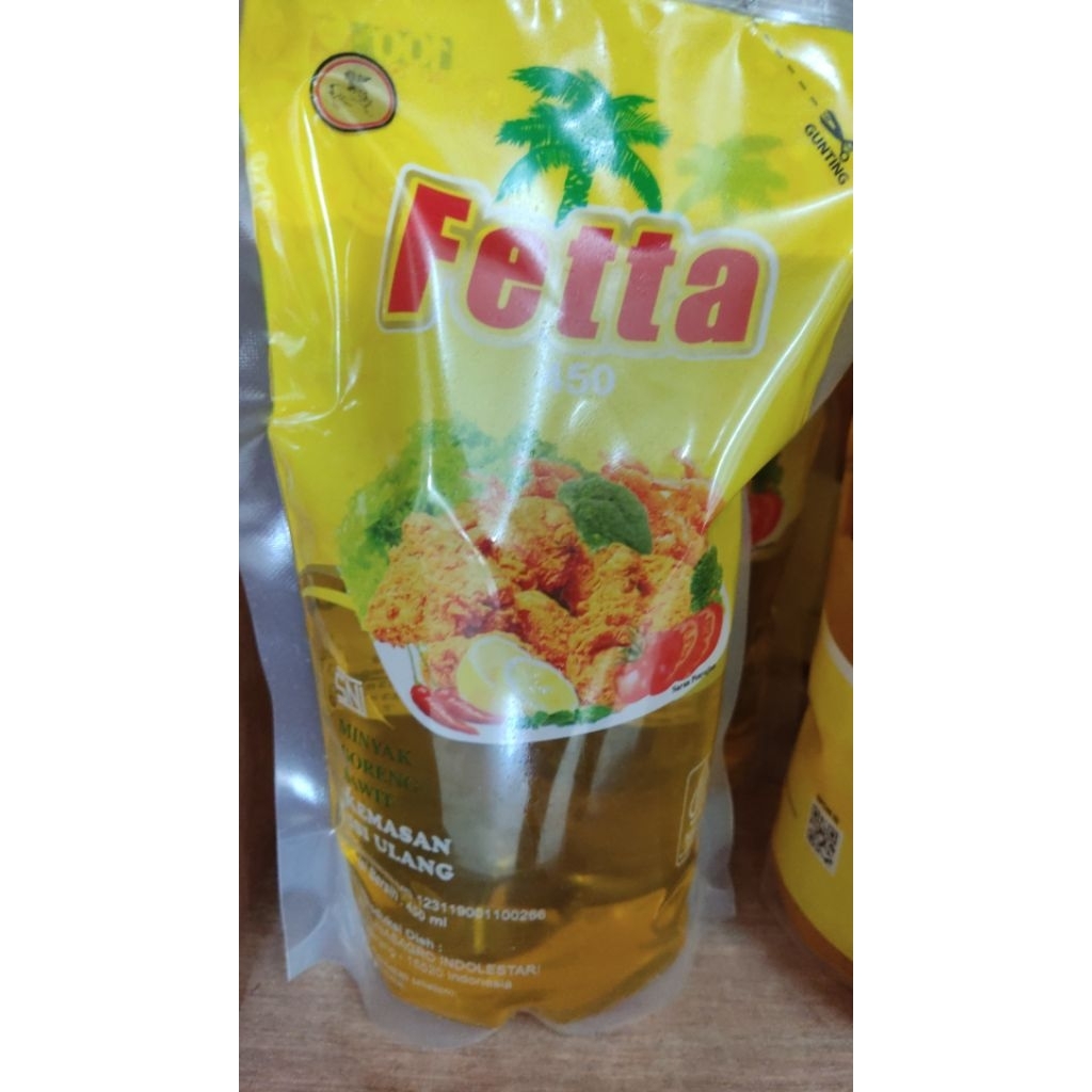 

minyak goreng fetta 450ml