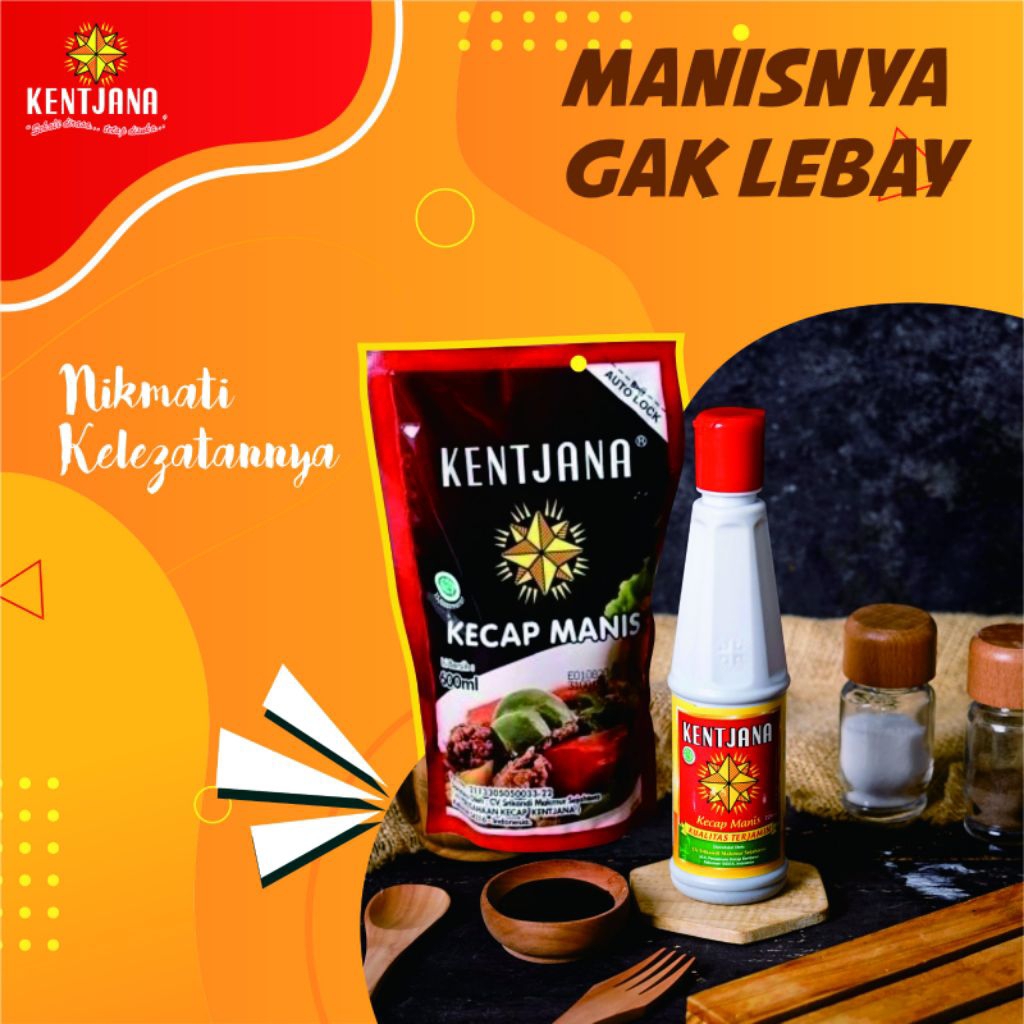 

Kecap Kentjana Kecap Manis Khas Kebumen 100 % asli kebumen