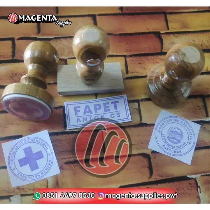 

Stempel Runaflek Biasa Gagang Kayu