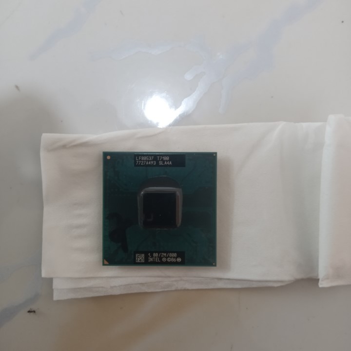 Prosesor Laptop Intel Core 2 Duo T7100 CPU SLA4A Processor Bekas Second 91