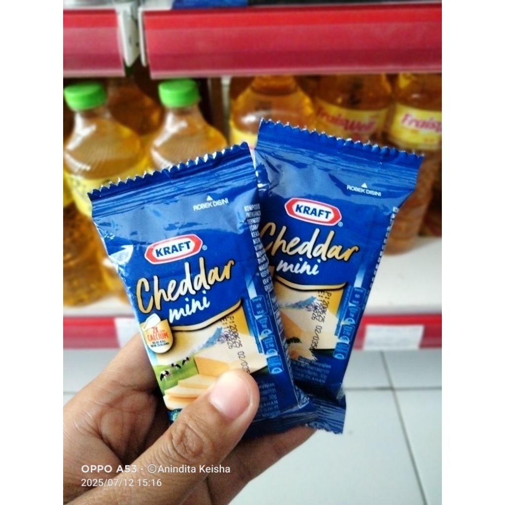 

KRAFT CHEDDAR MINI 30G