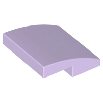 Lego 15068 Slope, Curved 2 x 2 x 2/3 lavender