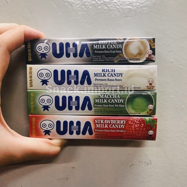 

[oddsolshop] pekanbaru/UHA Milk Candy 37GR Coffee Rich Matcha Strawberry Permen Susu Kopi Stroberi