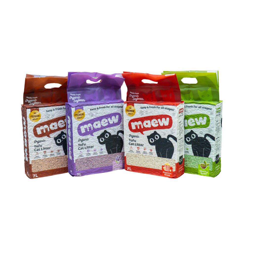 Pasir Tofu Maew / Maew / Pasir Kucing / Tofu Cat Litter 7L