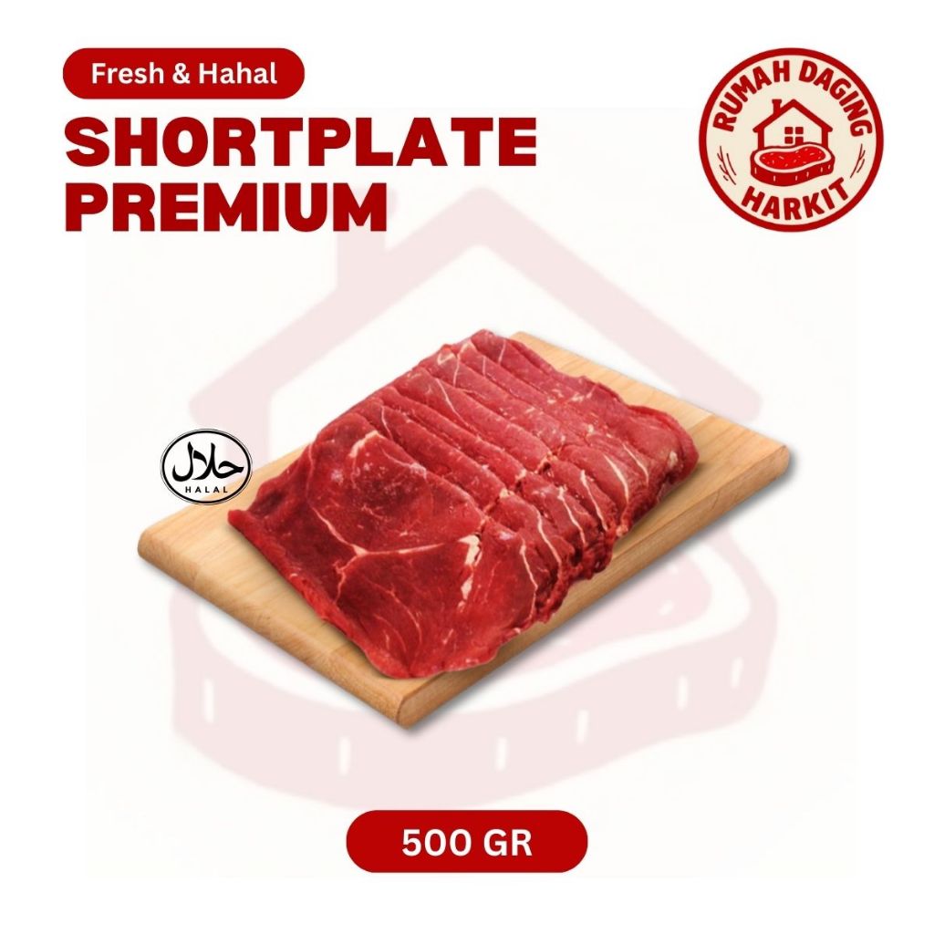 

Shortplate Beef Slice Premium Fresh - Slice Segar - Beef Slice 500gr