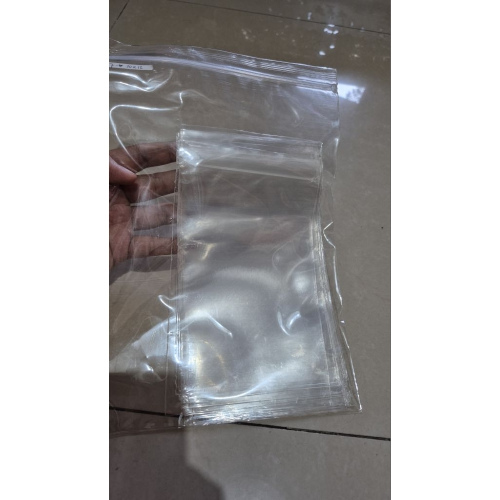 Plastik Klip Tebal Ukuran 12 X 20
