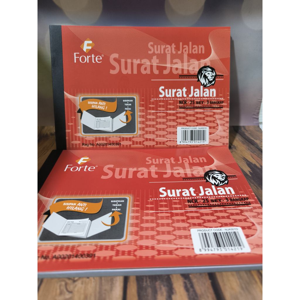 

Surat jalan Forte 3ply NJA 501D