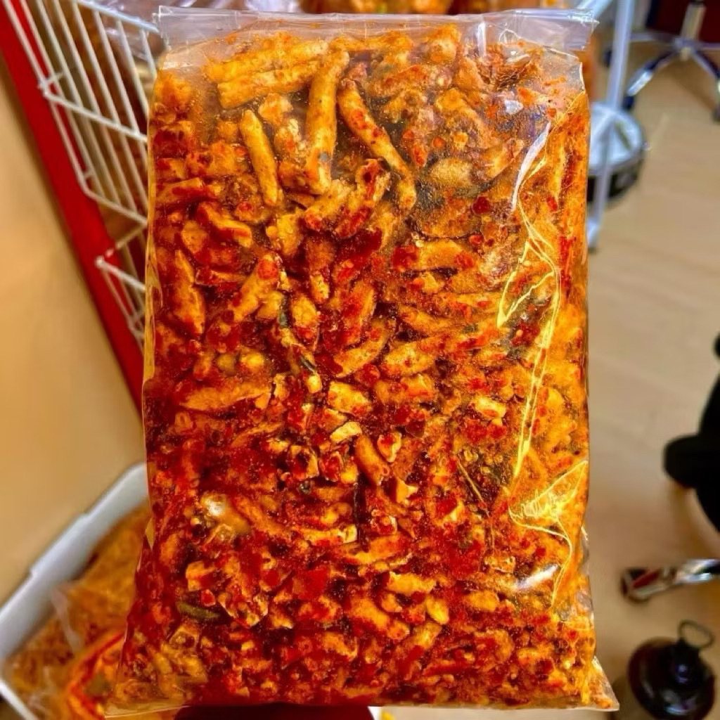 

BASRENG PEDAS DAUN JERUK 500grm BASRENG PEDAS DAUN JERUK VIRAL