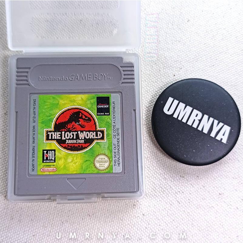 Kaset Gameboy The Lost World Jurassic Park Cartridge Nintendo DMG GBC GBA SP Game boy