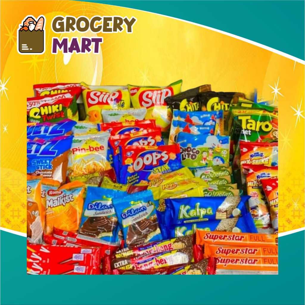 

Paket Snack isi 10 pcs - Hamper Bingkisan Snack / Paket Snack