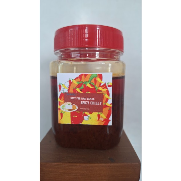 

Benwillsjr Homemade Sambal Spicy Chilly 150g – Best for Nasi Lemak | Sambal Serbaguna | Ready To Eat