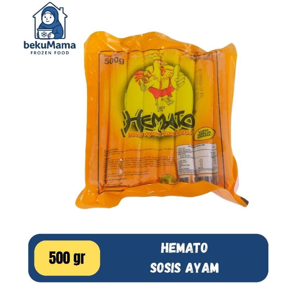 

Hemato sosis ayam 500gr