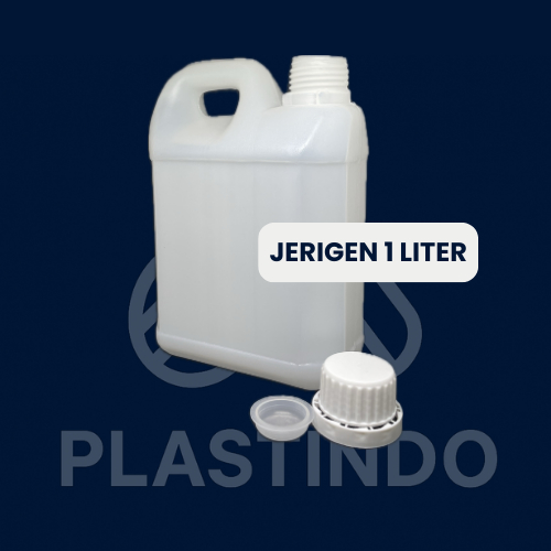 Jerigen 1 Liter Food Grade Bahan Tebal - Minimum Order 4PCS