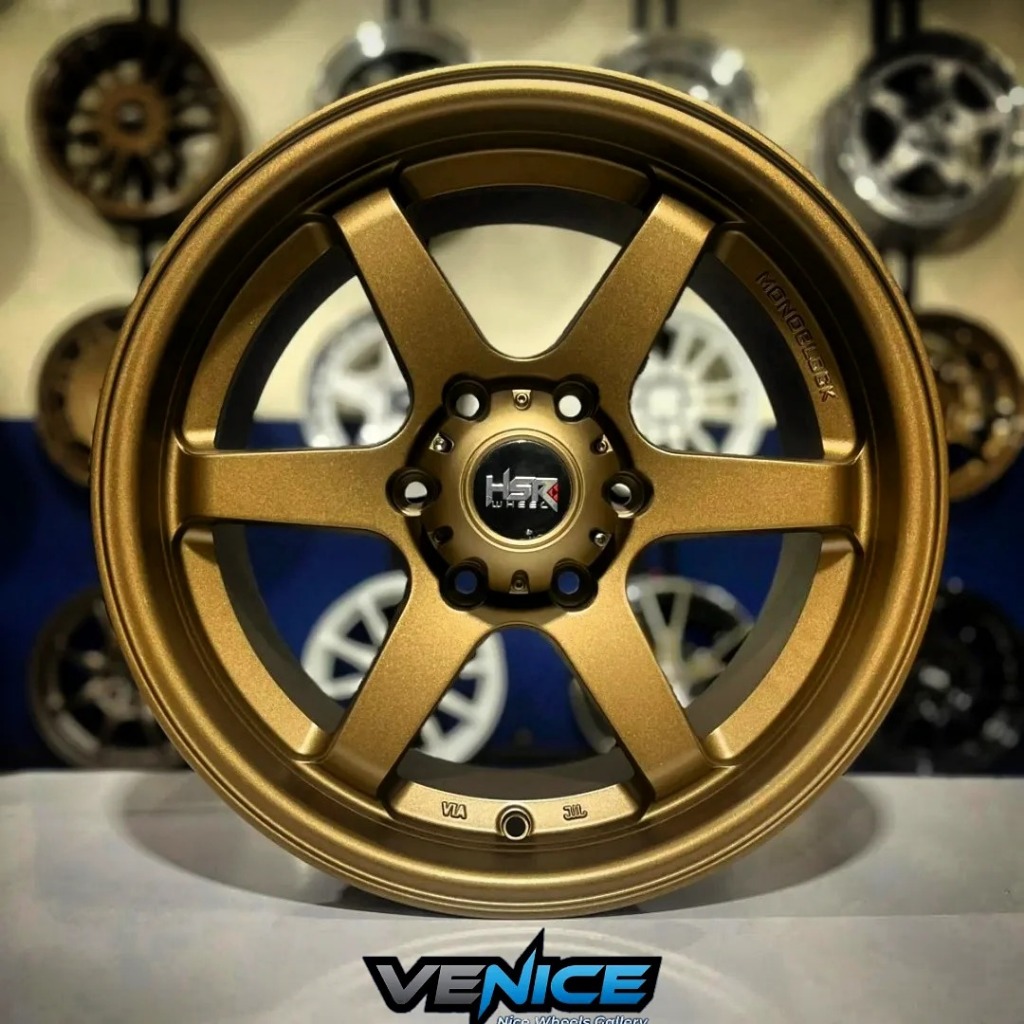 Velg Mobil Palang 6 R18 Pcd 6x139,7 HSR Pelek Mobil Pajero Fortuner Triton Hilux Prado dll