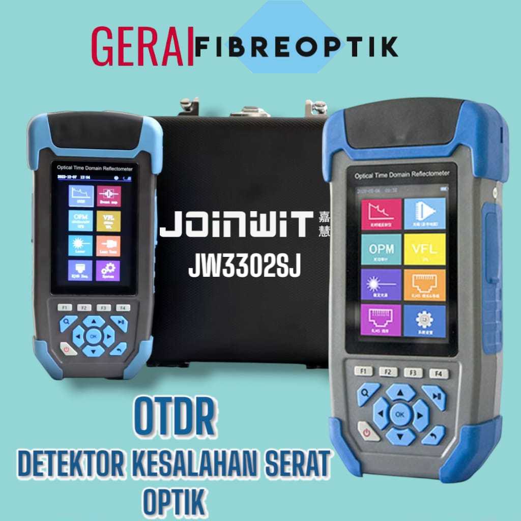 MINI OTDR JOINWIT FIBER OPTIK JW3302SJ / JW3302H - GFO
