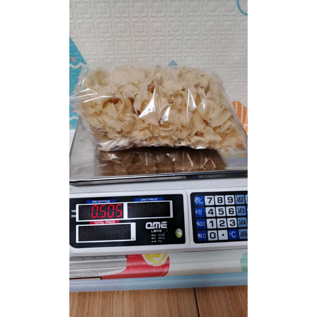 

krecek gadung asli blitar / opak gadung mentah