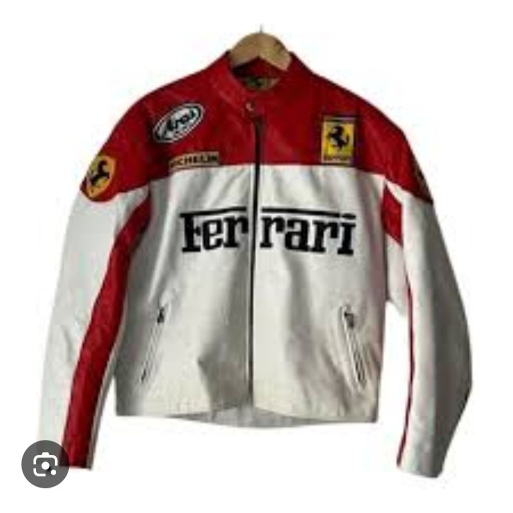 Ferrari f1 Race Jacket leather