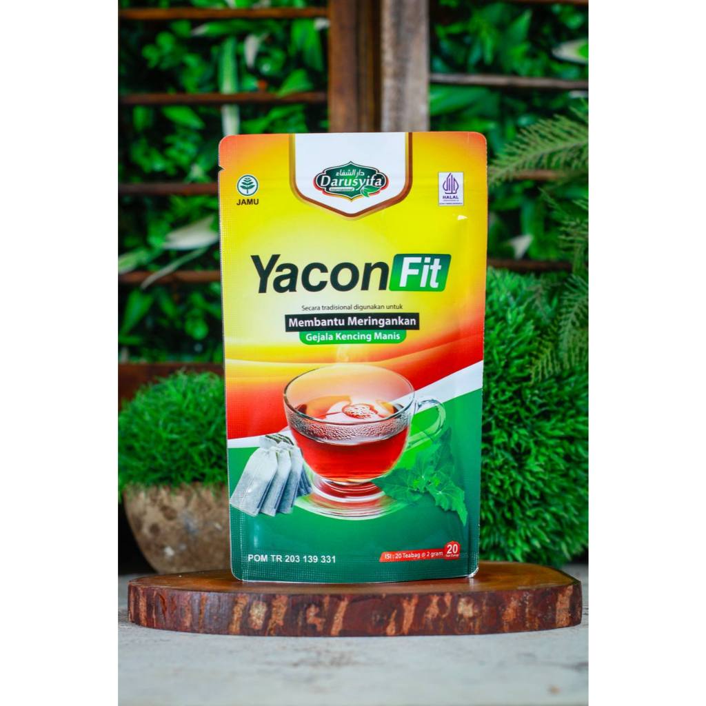 

Teh Celup Yacon Fit Darusyifa Membntu Gejala Kencing Manis Isi 20 Kantong